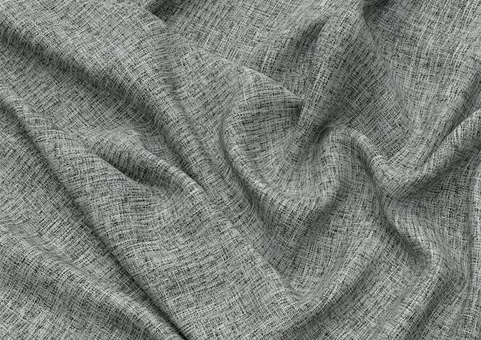 Atina (Blackout), Mottled Black - Motorised Roman Blind - Image 4